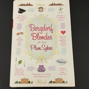 New Bergdorf Blondes Hardback chick lit début novel by Plum Sykes